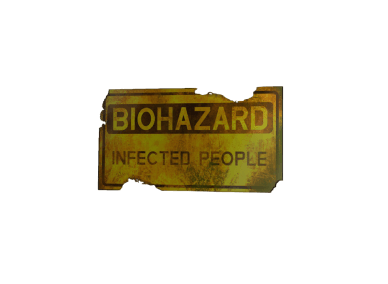 Sticker Biohazard